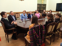 Official of Ministry of Foreign Affairs met with MSLU students