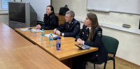 21-22 апреля 2022 в Институте международного права и правосудия МГЛУ состоялась встреча студентов и представителей отдела МВД Росси по району Хамовники г. Москвы и  СУ ЦАО УВД по ЦАО ГУ МВД России по г. Москве