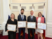 Преподавателям Переводческого факультета вручили почетные грамоты Министерства науки и высшего образования РФ