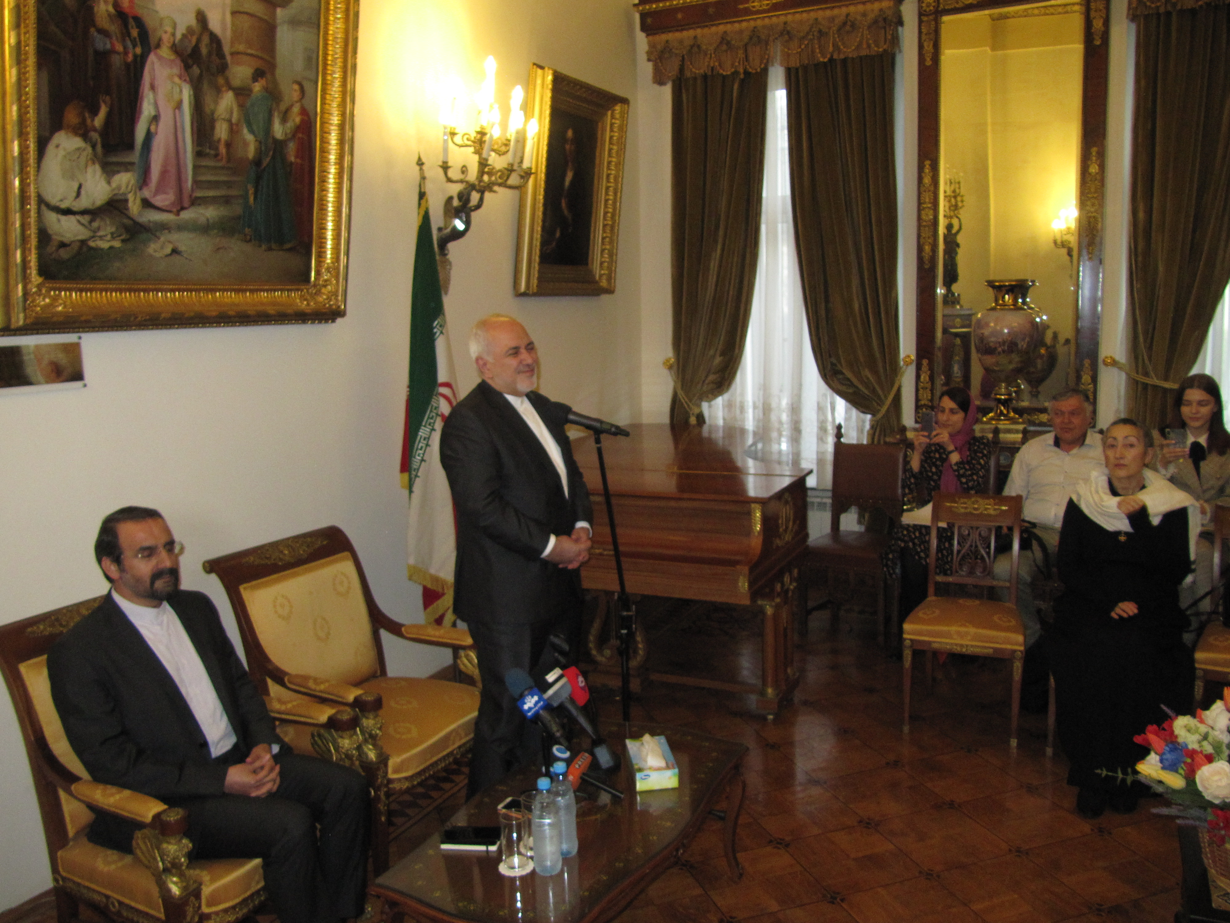 Встреча с министром иностранных дел ИРИ д-ром М. Дж.Зарифом