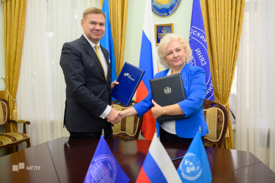 Новый уровень: МГЛУ подписал соглашение с Российской Ассоциацией содействия ООН