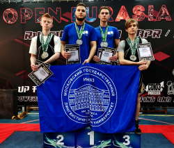 Студенты ИМОиСПН  - призеры Открытого Чемпионата Евразии по пауэрлифтингу