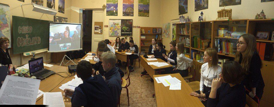 Студенты Предуниверситария  участвовали в видеоконференции