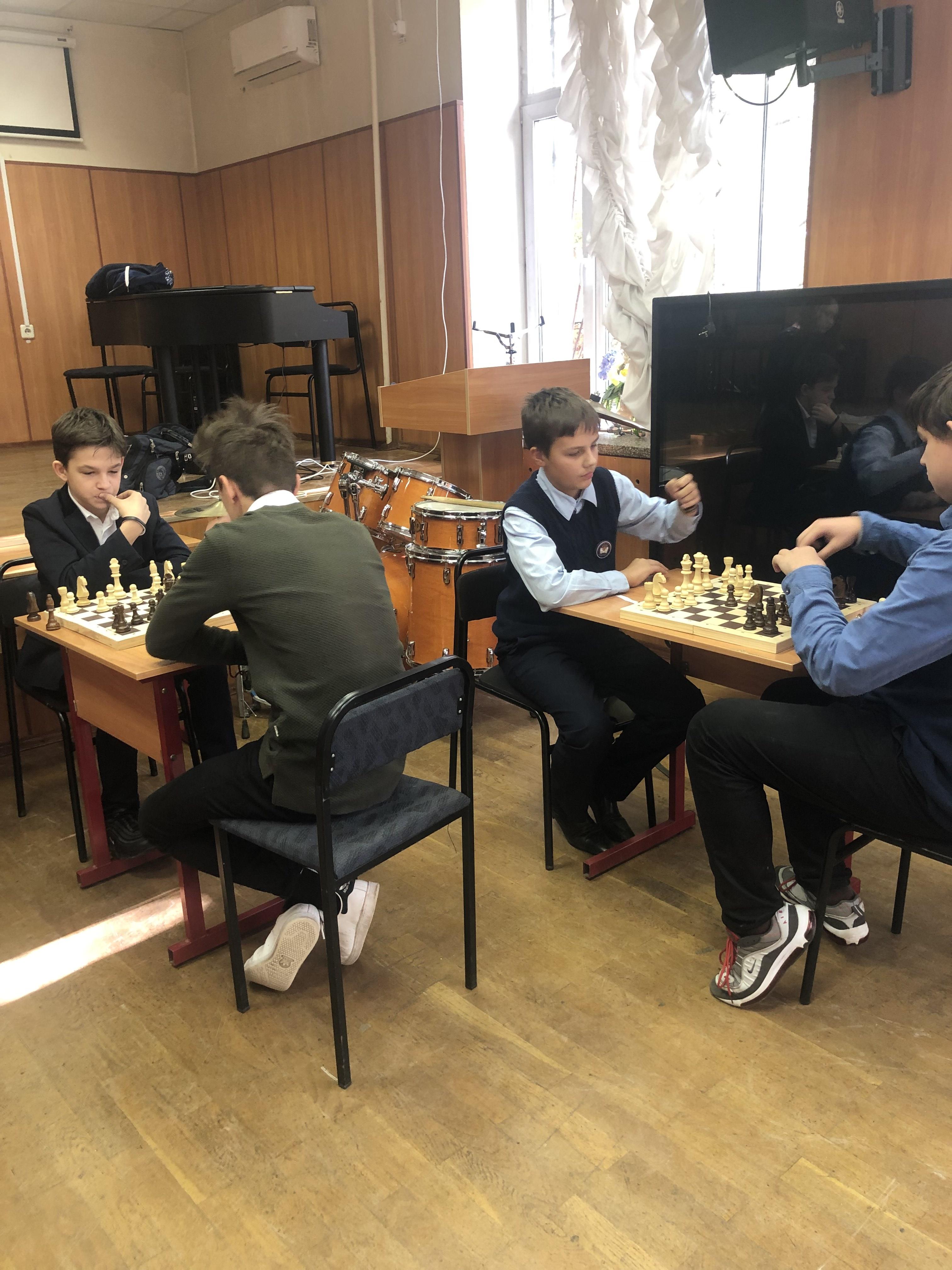 Шахматный турнир в Предуниверситарии