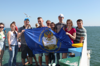 В июле 2016 года студенты ФИБ провели отдых в пансионате "Волна" в Крыму