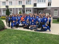 Volontäre der MSLU bei Weltfestspielen der Jugend und Studenten in Sotschi 