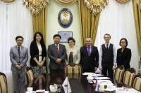 Состоялся визит представителей Ассоциации университетов «Шелковый путь» (Республики Корея) в МГЛУ