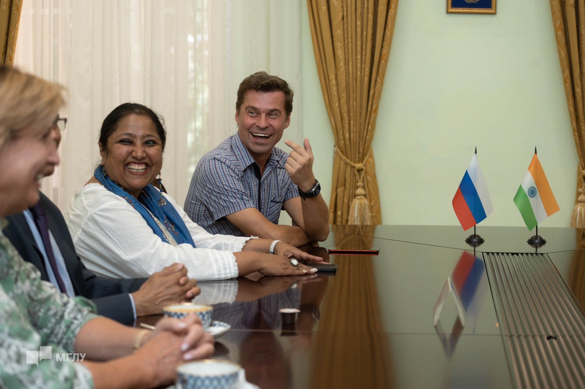 Ректор Ирина Краева встретилась с советником посольства Индии