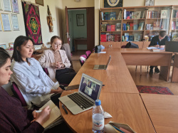  Онлайн-лекции по лингвострановедении в Центре киргизского язык и культуры им. Ч. Айтматова