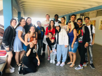 Our students on an internship at the University of Matanzas (Cuba)