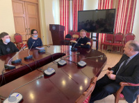 12 марта 2021 года в Институте международного права и правосудия состоялась встреча с работодателем