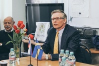 Посол Швеции в Российской Федерации встретился со студентами Переводческого факультета, изучающими шведский язык